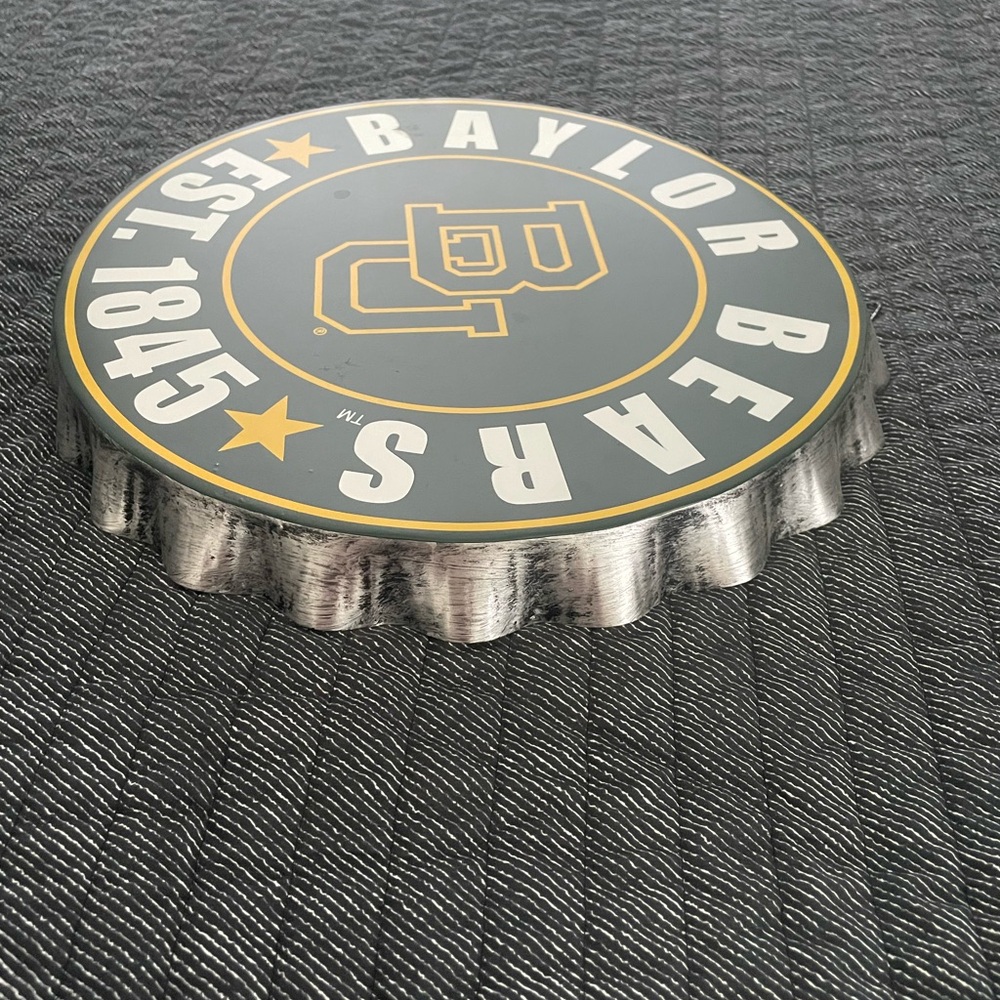 Baylor Bears Bottle Cap Wall Decor - Picture 3 of 7